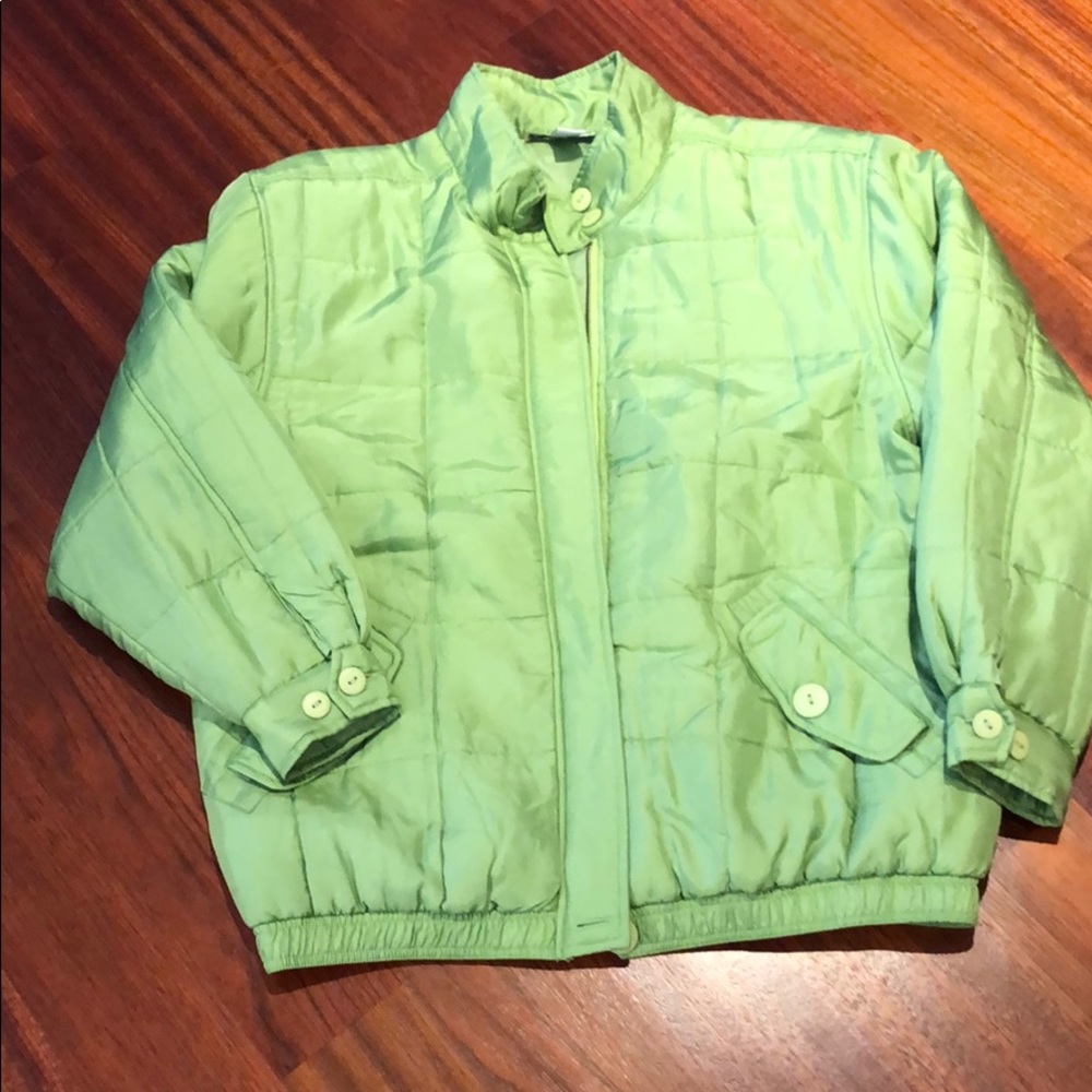 Silk Bomber Jacket - image 1